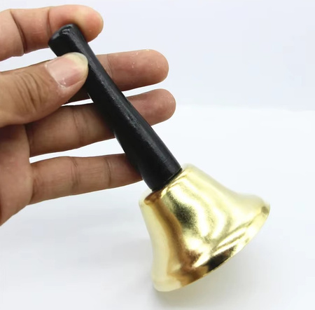 DZWONEK ŚWIĘTEGO MIKOŁAJA 12 CM 