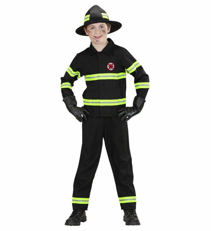 "FIREFIGHTER" (coat, pants, helmet)