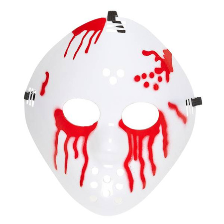 MASCHERA HOCKEY INSANGUINATA