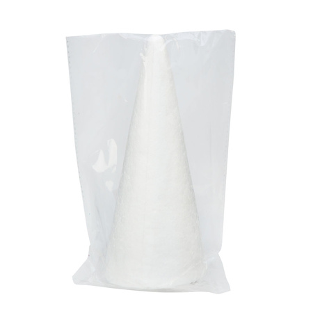 STOŻEK STYROPIANOWY 17.5 CM DIY ŚWIĄTECZNY