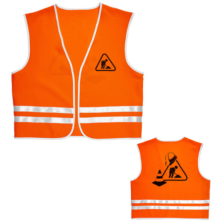 KAMIZELKA BUDOWLAŃCA POMARAŃCZOWA