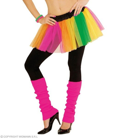 SPÓDNICA BALETNICY TUTU TĘCZOWA