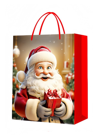 TORBA PREZENTOWA MIKOŁAJ 23 X 18 X 9 CM 