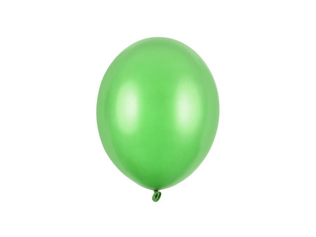 BALONY STRONG 23 CM METALIZOWANE JASNOZIELONE 100 SZT