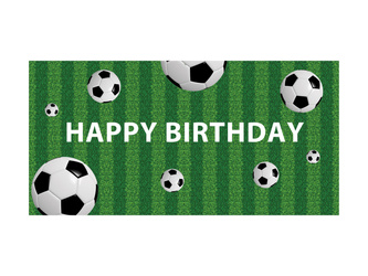 PLAKAT PIŁKA NOŻNA 70 X 33 CM