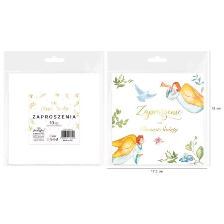 ZAPROSZENIA NA CHRZEST ŚWIĘTY