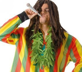 NASZYJNIK LIŚCIE MARIHUANY