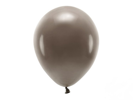 BALONY ECO 30 cm PASTEL BRĄZ 10 szt