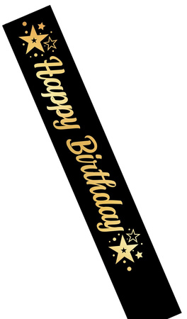 SZARFA HAPPY BIRTHDAY URODZINY