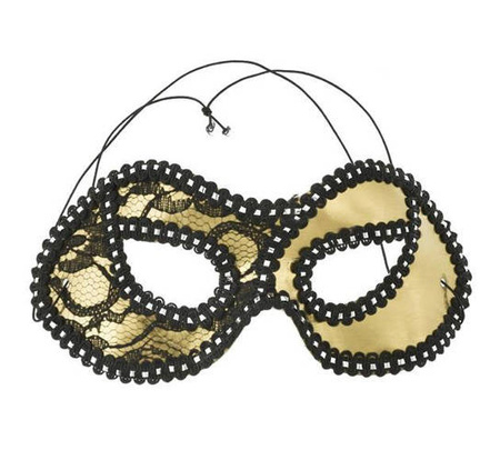 MASKA Z KORONKĄ ZŁOTA