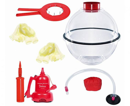 Maszyna Stuffer oraz ekspander, dmuchawa i balony