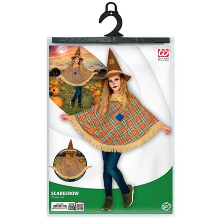 SPAVENTAPASSERI (poncho, cappello)