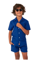 ZESTAW LETNI DZIECIĘCY GRANATOWY OPPOSUITS