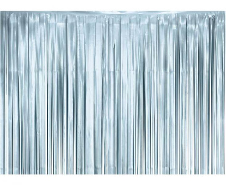 KURTYNA MATOWA JASNONIEBIESKA 100 X 200 CM