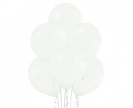 BALONY LATEKSOWE BIAŁE BELBAL 30 CM 100 szt.