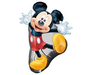 BALON FOLIOWY MICKEY MOUSE 55 X 78 CM