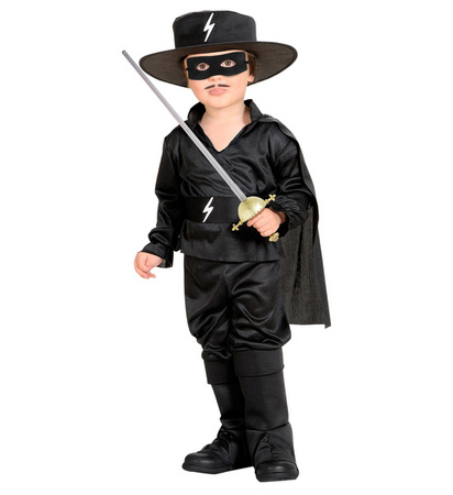 STRÓJ ZORRO CZARNY
