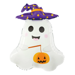 BALON FOLIOWY DUSZEK HALLOWEEN 65x47 CM