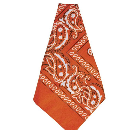 POMARAŃCZOWA BANDANA