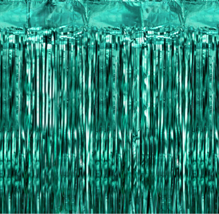 KURTYNA BUTELKOWA ZIELEŃ 100 X 200 CM