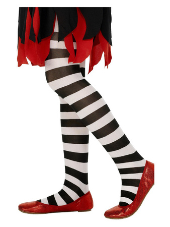 RAJSTOPY W CZARNO-BIAŁE PASKI