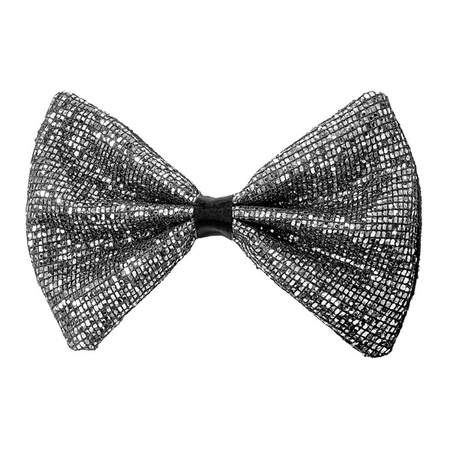 MUSZKA MUCHA SREBRNA BŁYSZCZĄCA