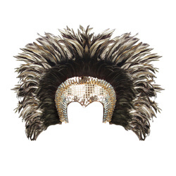 PIÓROPUSZ RIO SREBRNO-CZARNY