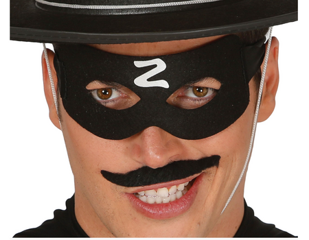 MASKA CZARNA ZORRO