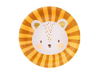 TALERZYKI LEW 18 CM 6 SZT.