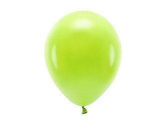 BALONY ECO 26 CM PASTELOWE ZIELONE JABŁUSZKO 100 SZT