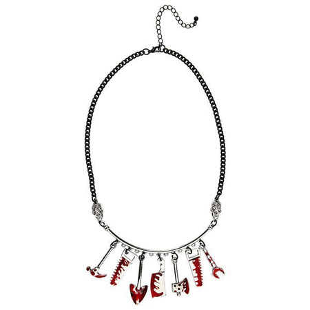 NASZYJNIK ZAKRWAWIONE NARZĘDZIA