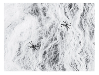 PAJĘCZYNA BIAŁA Z PAJĄKAMI 200 G