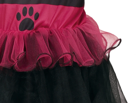 STRÓJ DLA DZIEWCZĄT CZARNY KOTEK