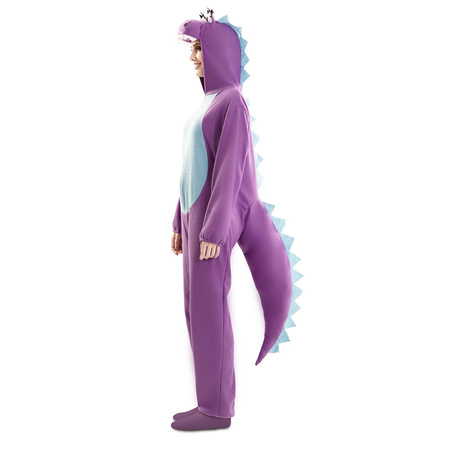 STRÓJ KOMBINEZON FIOLETOWY SMOK