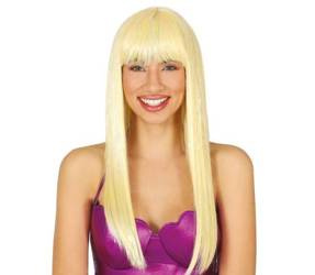 PERUKA BLOND Z GRZYWKĄ