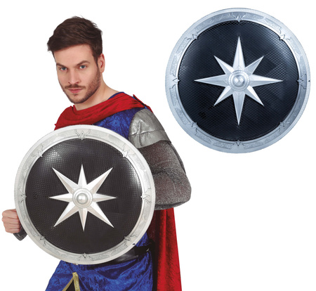 CZARCZA CZARNO SREBRNA 45 CM