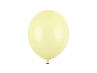 BALONY PASTELOWE ŻÓŁTE 27 CM 10 SZT