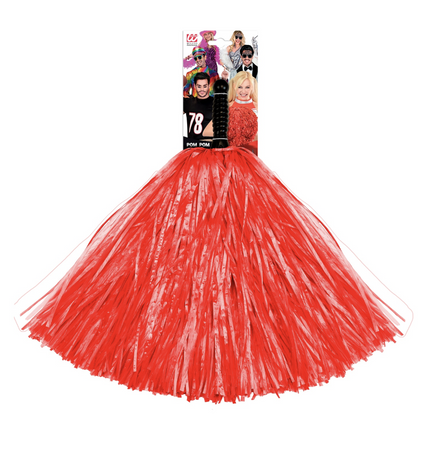 POMPON CZERWONY CHEERLEADERKI