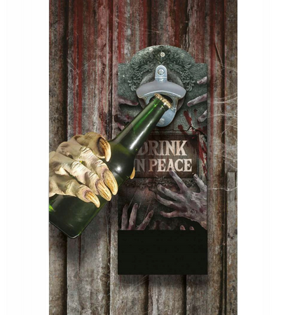 OTWIERACZ DO BUTELEK NA ŚCIANĘ ZOMBIE