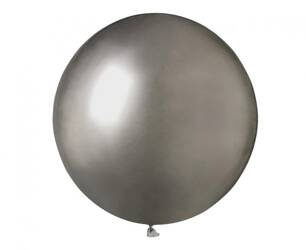 BALONY LATEKSOWE GEMAR 48 cm GRAFITOWE 25 szt. GLOSSY