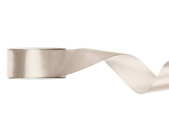 TASIEMKA SATYNOWA ZŁAMANA BIEL 38 MM 25 M