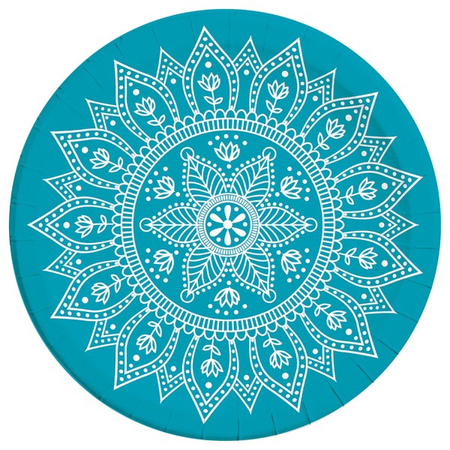 ZESTAW MANDALA KUBECZKI+TALERZYKI