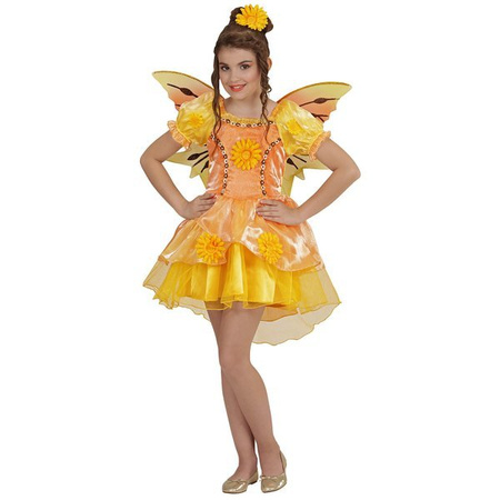 STRÓJ ŻÓŁTA WRÓŻKA MOTYL