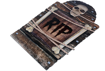 DEKORACJA GRÓB SZKIELETA RIP 56 CM HALLOWEEN