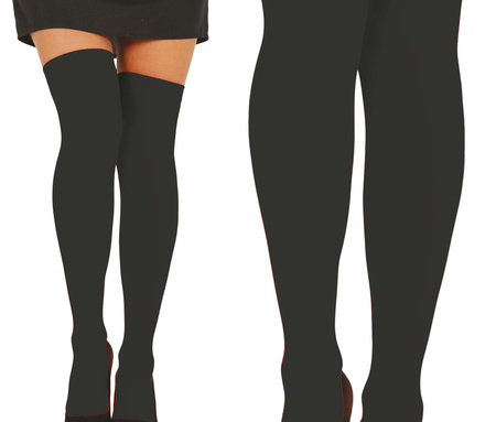 ZAKOLANÓWKI POŃCZOCHY CZARNE