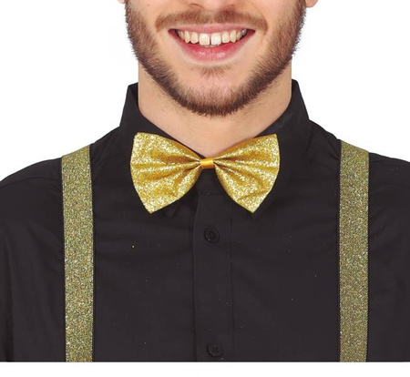 MUCHA BROKATOWA ZŁOTA