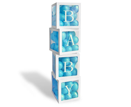 ZESTAW PUDEŁEK 35 CM NA BALONY BABY 4 SZT.