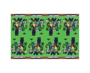 OBRUS PLASTIKOWY MINECRAFT 120X180 CM