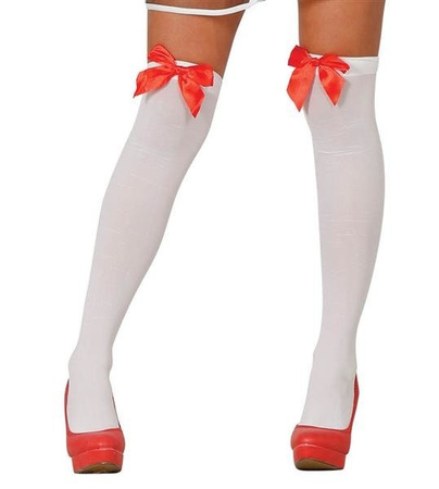 PODKOLANÓWKI Z KOKARDKĄ