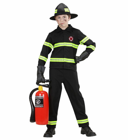 "FIREFIGHTER" (coat, pants, helmet)